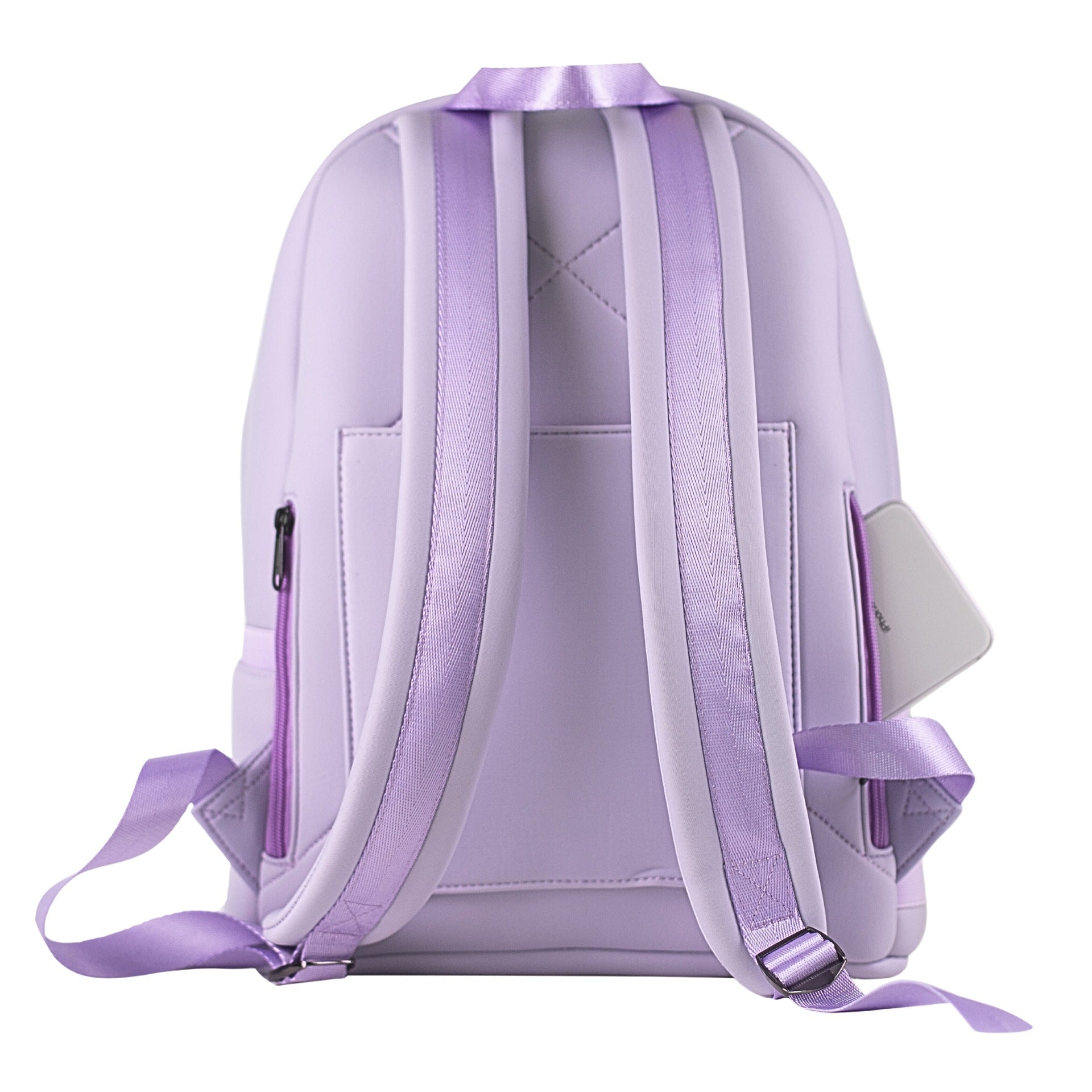 Serene Lavender Neoprene Backpack Chic Commuter Essential product view 23