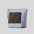 Serene Quilted Nylon Pouch Clutch for Urban Essentials product view 11