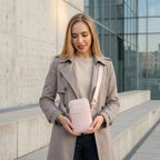 Aria Minimalist Nylon Phone Crossbody for Urban Commute