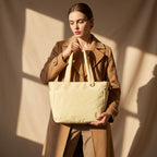 Aura Quilted Nylon Tote